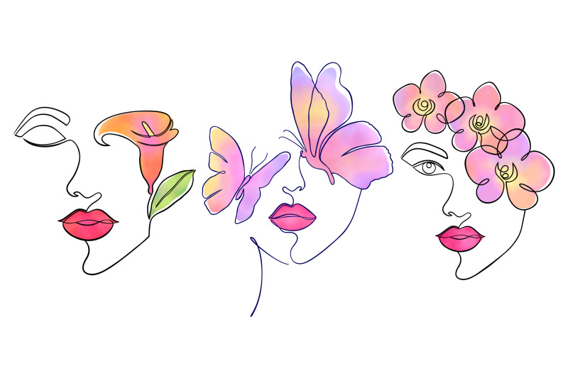 watercolour-florals-ladies