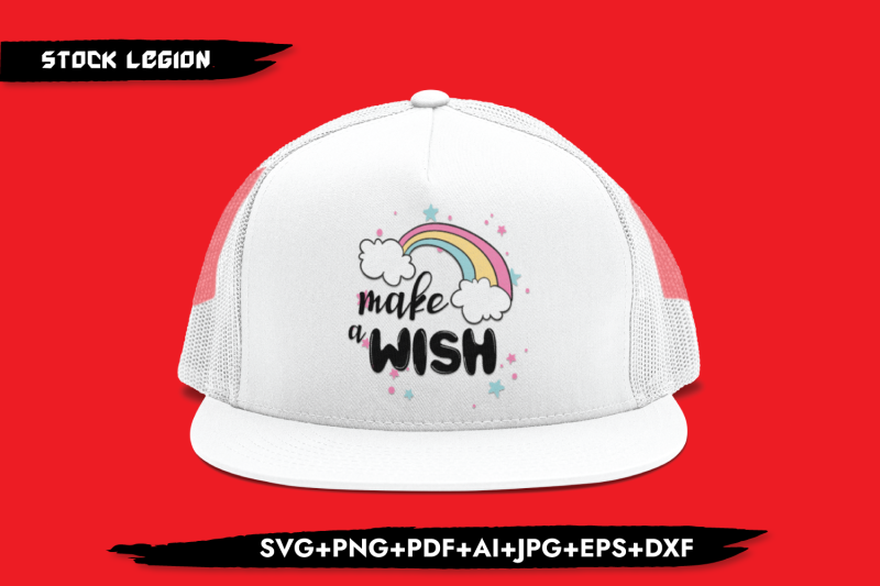 make-a-wish-rainbow-svg