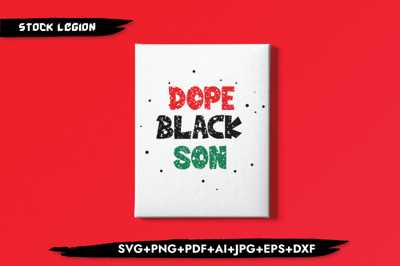 dope-black-son-red-green-svg