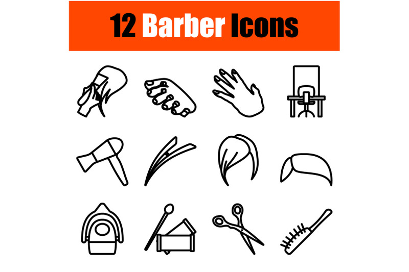 barber-icon-set