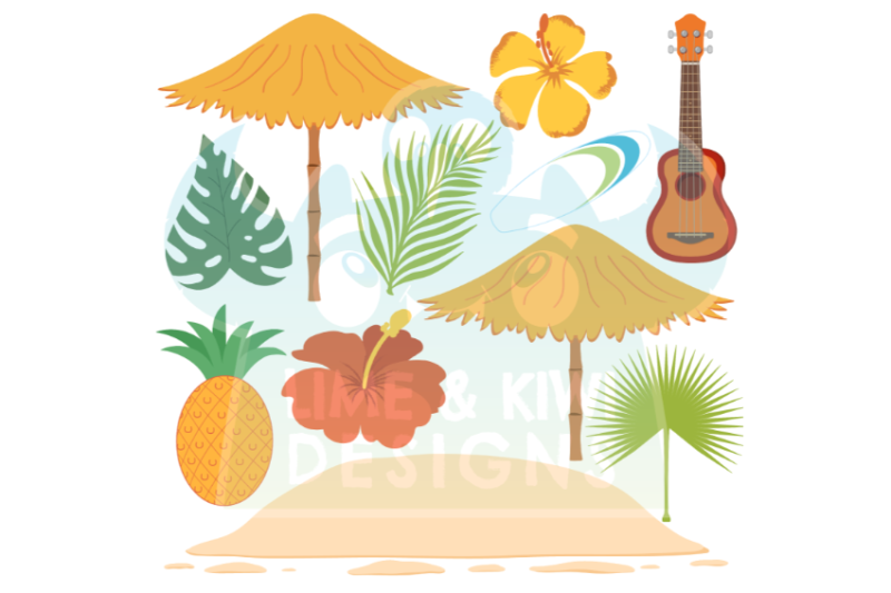 tropical-island-clipart-lime-and-kiwi-designs