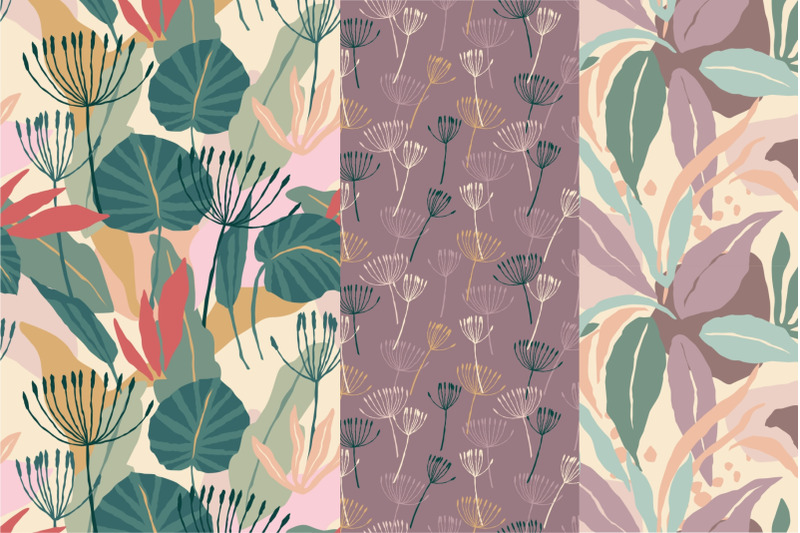 abstract-nature-9-seamless-patterns