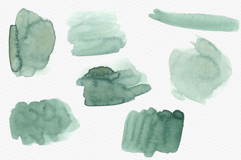 olive-green-watercolor-splash-clipart