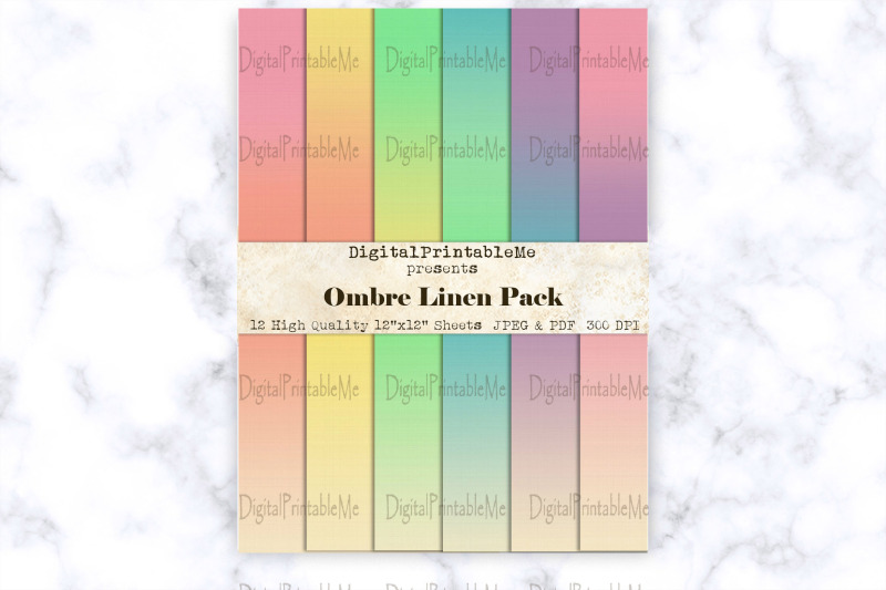 ombre-linen-digital-paper-pack-variety-of-shades-mixed-color-texture