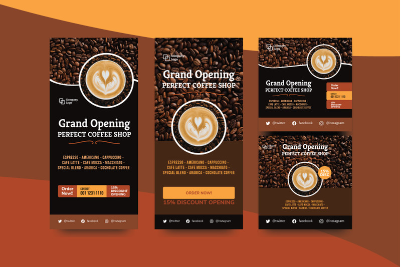 coffee-shop-opening-instagram-story-and-feed-powerpoint-template