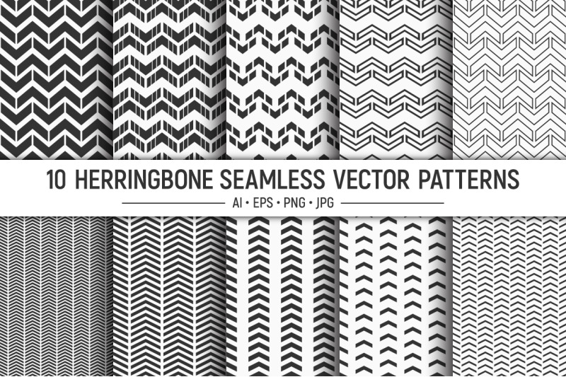 10-seamless-arrows-herringbone-patterns