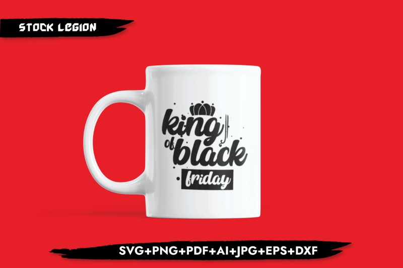 king-of-black-friday-svg