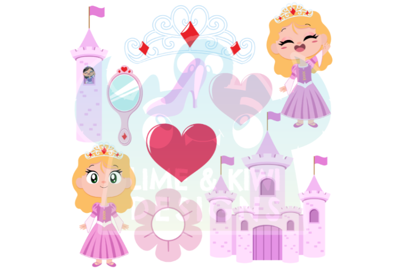 princesses-clipart-lime-and-kiwi-designs