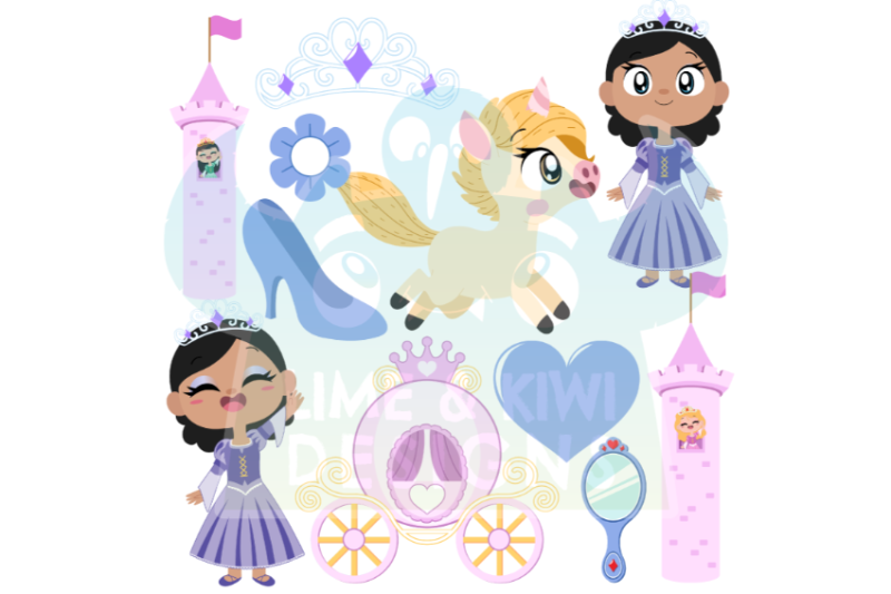 princesses-clipart-lime-and-kiwi-designs