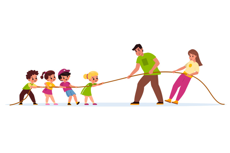 children-and-adults-tug-war-physical-education-lesson-teacher-versus