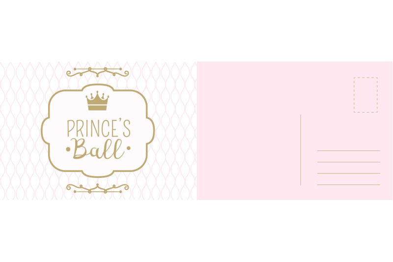 birthday-invitation-card-princess-ball-greeting-card-holiday-kids-pa