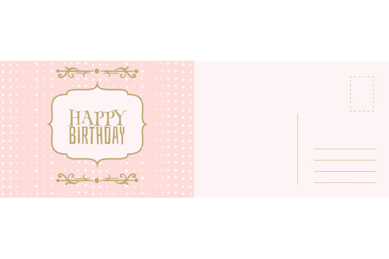 happy-birthday-card-invitation-postcard-white-polka-dot-on-pink-backg