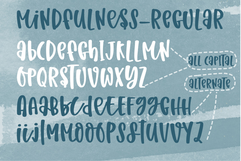 mindfulness-a-cute-handwritten-font