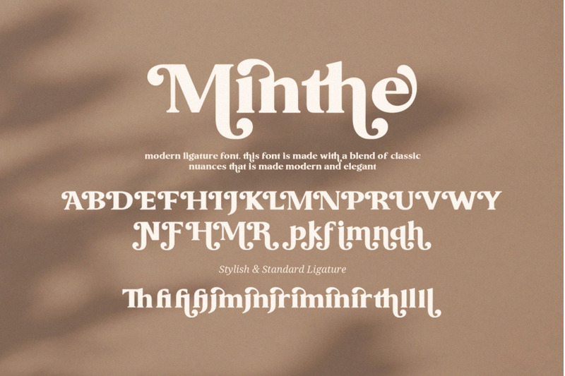minthe-serif-font