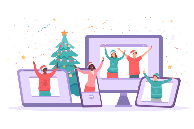 virtual-christmas-party-happy-people-safely-celebrate-new-year-frien