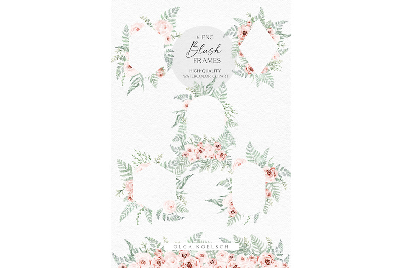 boho-roses-frame-clipart-watercolor-floral-borders-png-wedding-invit