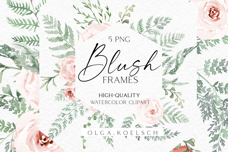 boho-roses-frame-clipart-watercolor-floral-borders-png-wedding-invit