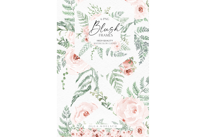 boho-roses-frame-clipart-watercolor-floral-borders-png-wedding-invit