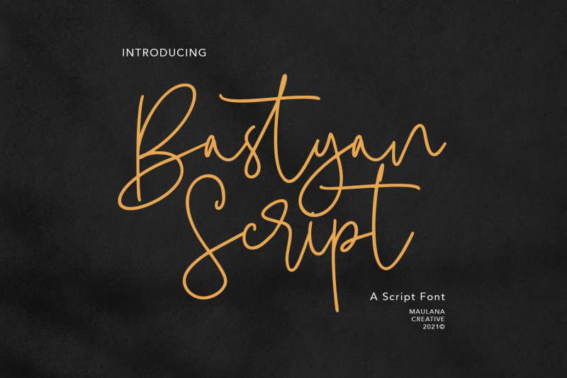 bastyan-script-font