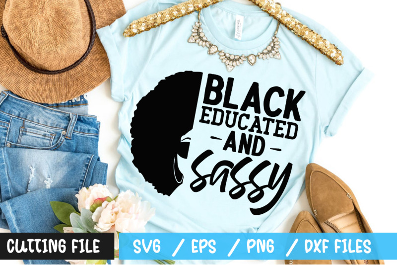 black-educated-and-sassy-svg