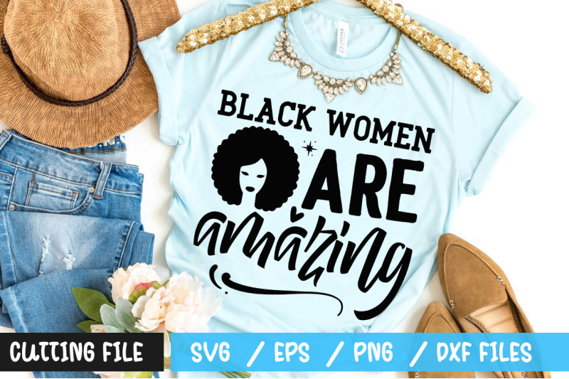 black-women-are-amazing-svg