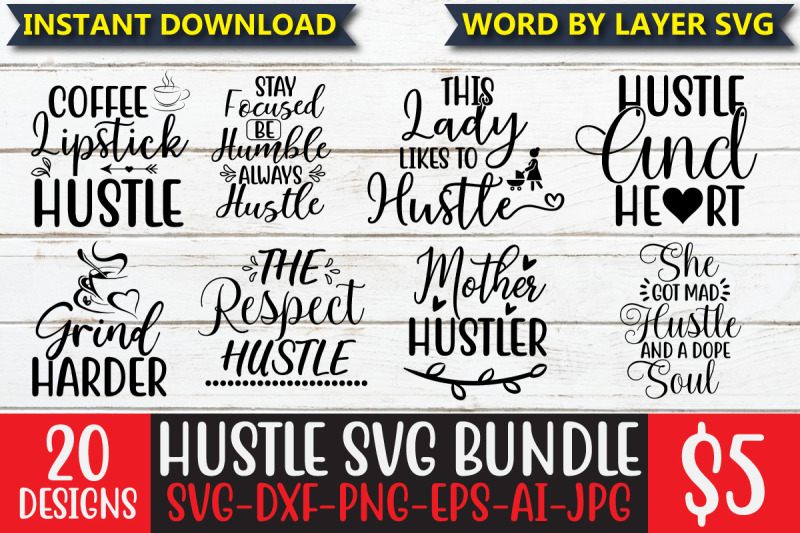 hustle-svg-bundle