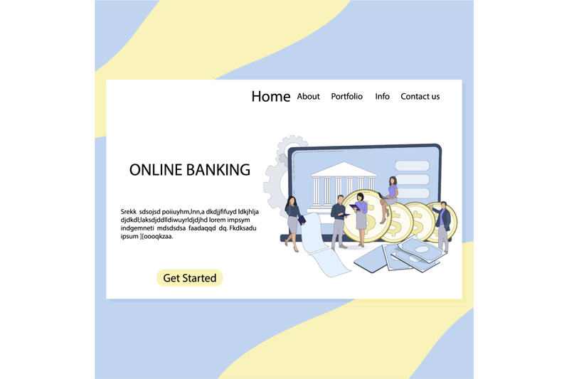 online-banking-landing-page-design-fintech-digital