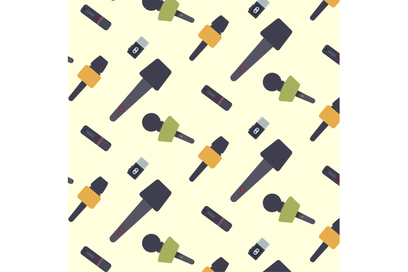 microphone-and-report-journalist-seamless-pattern