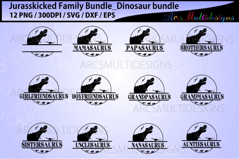 jurasskicked-family-bundle