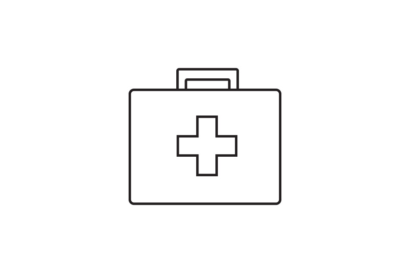 medical-icon-with-medicine-box-line