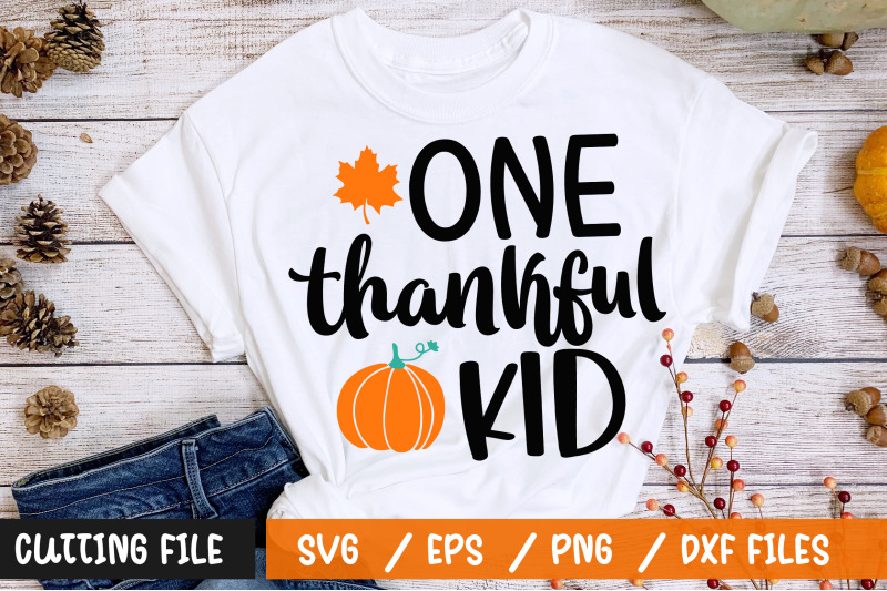 one-thankful-kid-svg