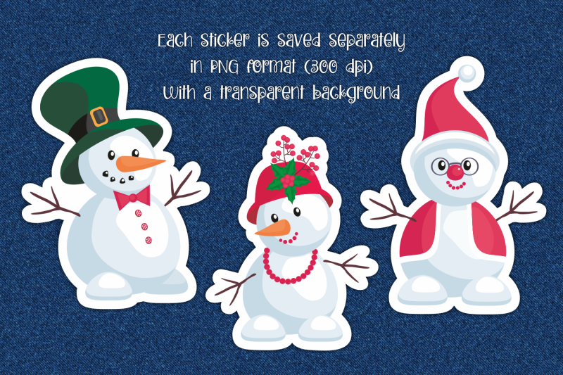 snowmen-christmas-printable-stickers-png