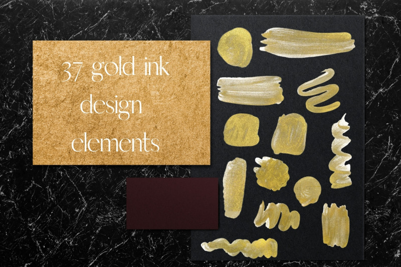 37-gold-ink-design-elements-gold-splatters-logo-elements