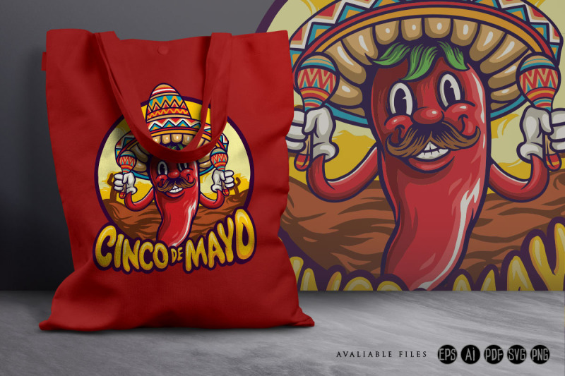 chili-playing-maraca-cinco-de-mayo-mascot