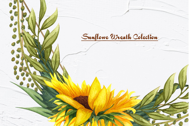 sunflower-watercolor-frames