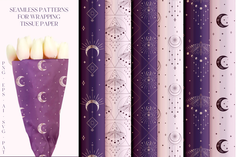 divine-beauty-logo-designs-elements-patterns-esoteric-bundle-pink