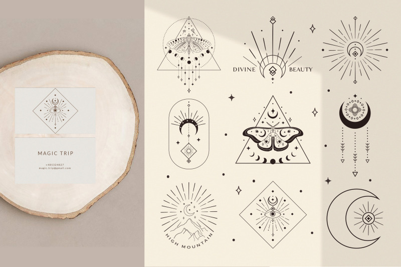 divine-beauty-logo-designs-elements-patterns-esoteric-bundle-pink