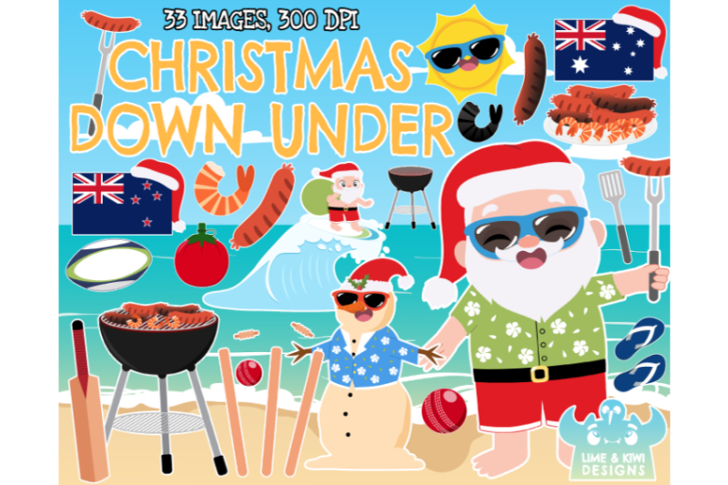 christmas-down-under-clipart-bundle-1-lime-and-kiwi-designs