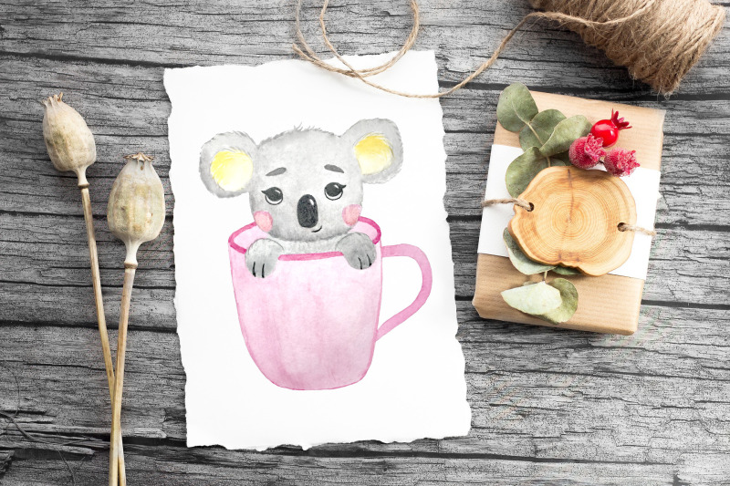 watercolor-koala-in-a-mug-sublimation