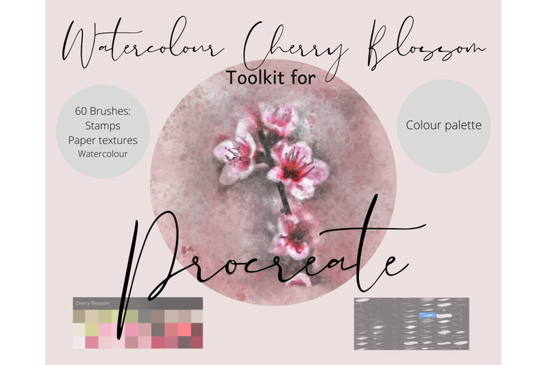 cherry-blossom-watercolour-toolkit-for-procreate-amp-palette-60-brushes