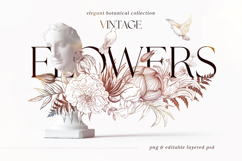 vintage-flowers-collection