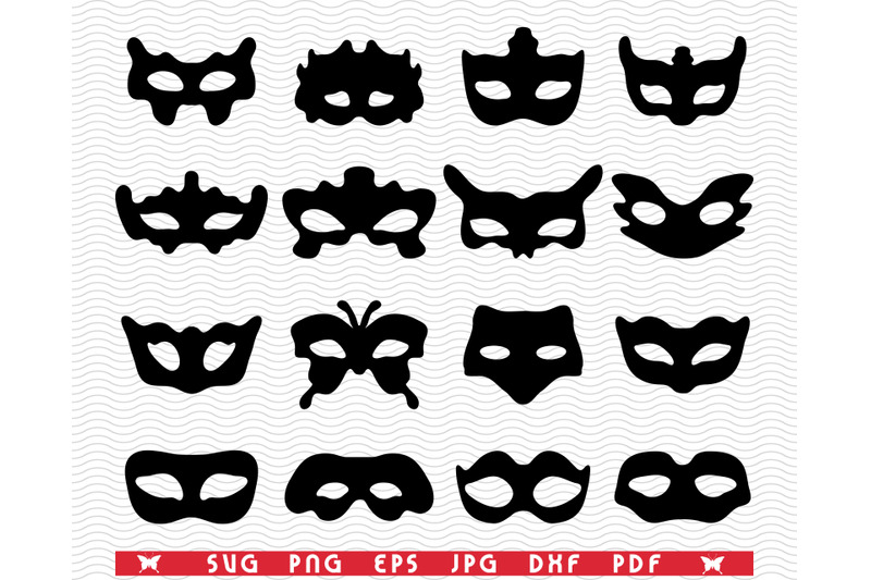 svg-festive-masks-black-silhouettes-digital-clipart