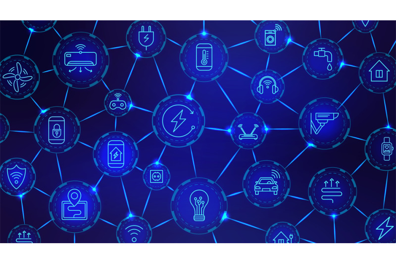 iot-digital-chain-wireless-technology-connected-devices-and-smart-ho