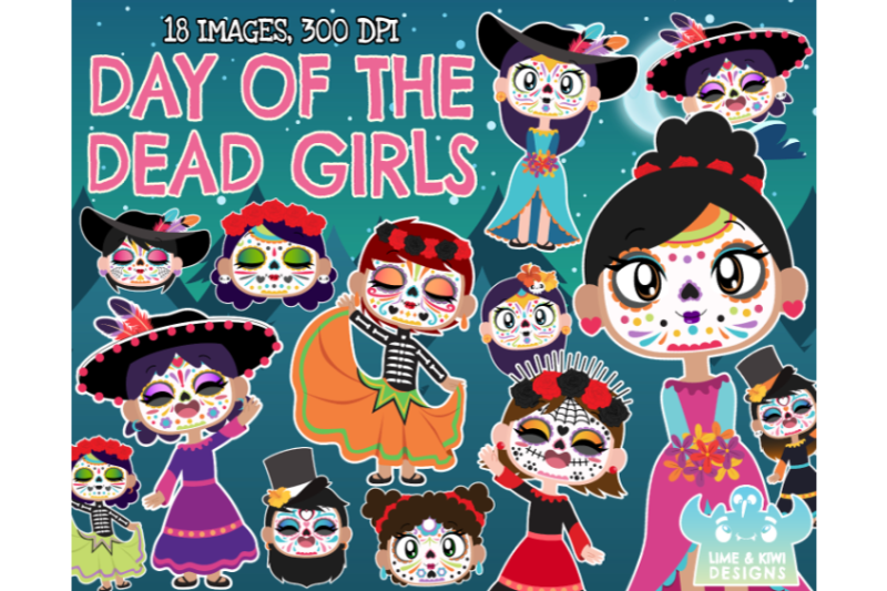 day-of-the-dead-da-de-muertos-clipart-bundle-1-lime-and-kiwi-designs