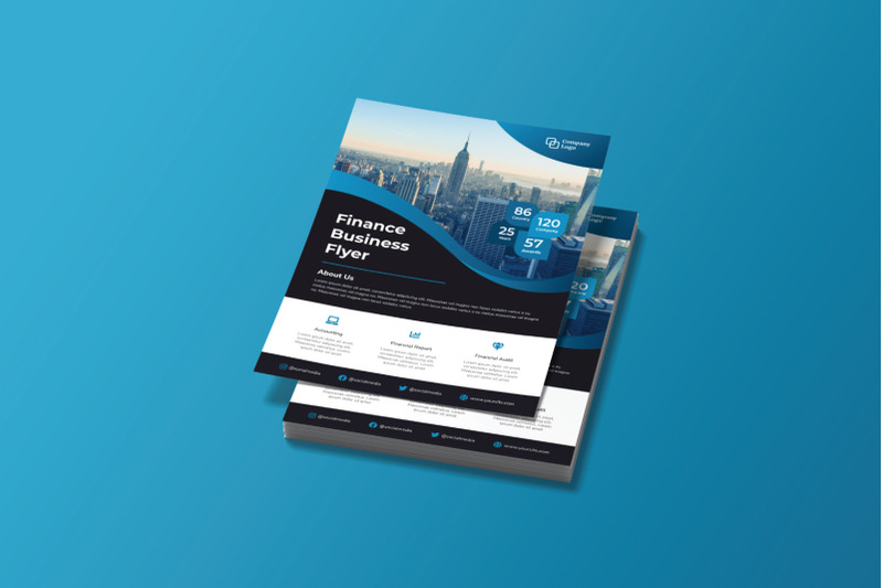 finance-business-flyer-brochure-template