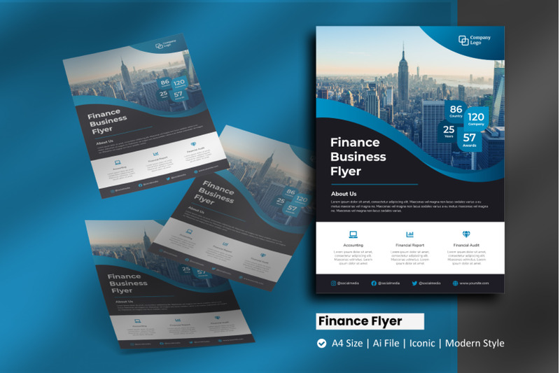 finance-business-flyer-brochure-template