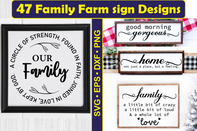 family-farmhouse-sign-quotes-svg-bundle
