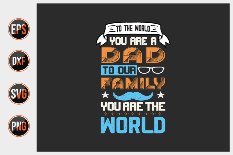 dad-typographic-quotes-label-design