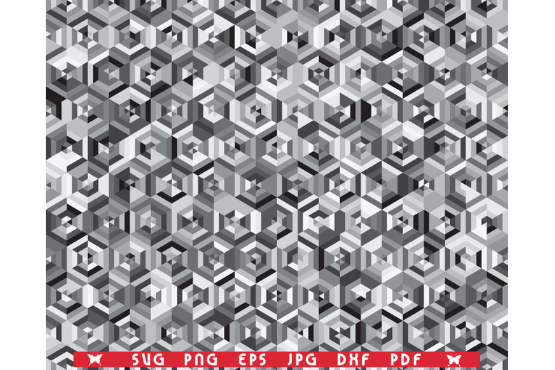 svg-hexagons-gray-seamless-pattern-digital-clipart