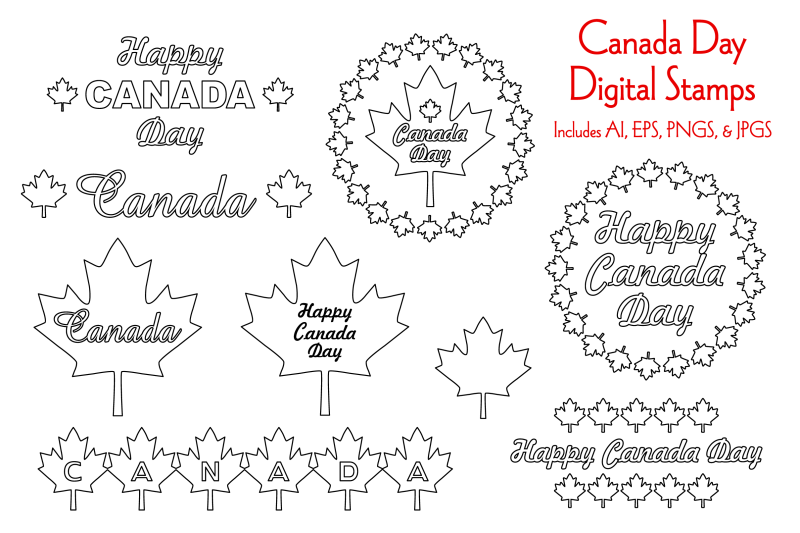 canada-day-digital-stamps